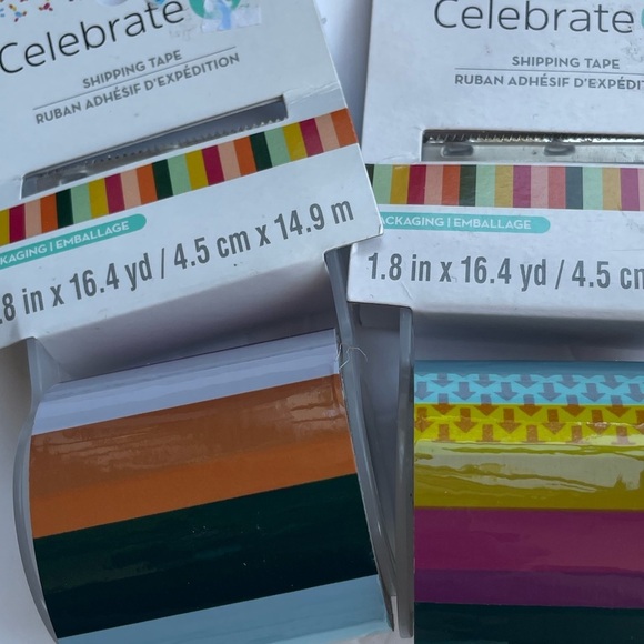 Tape & Bubble Mailers 8 PIECES Shipping Lot - by Celebrate It - Picture 3 of 6